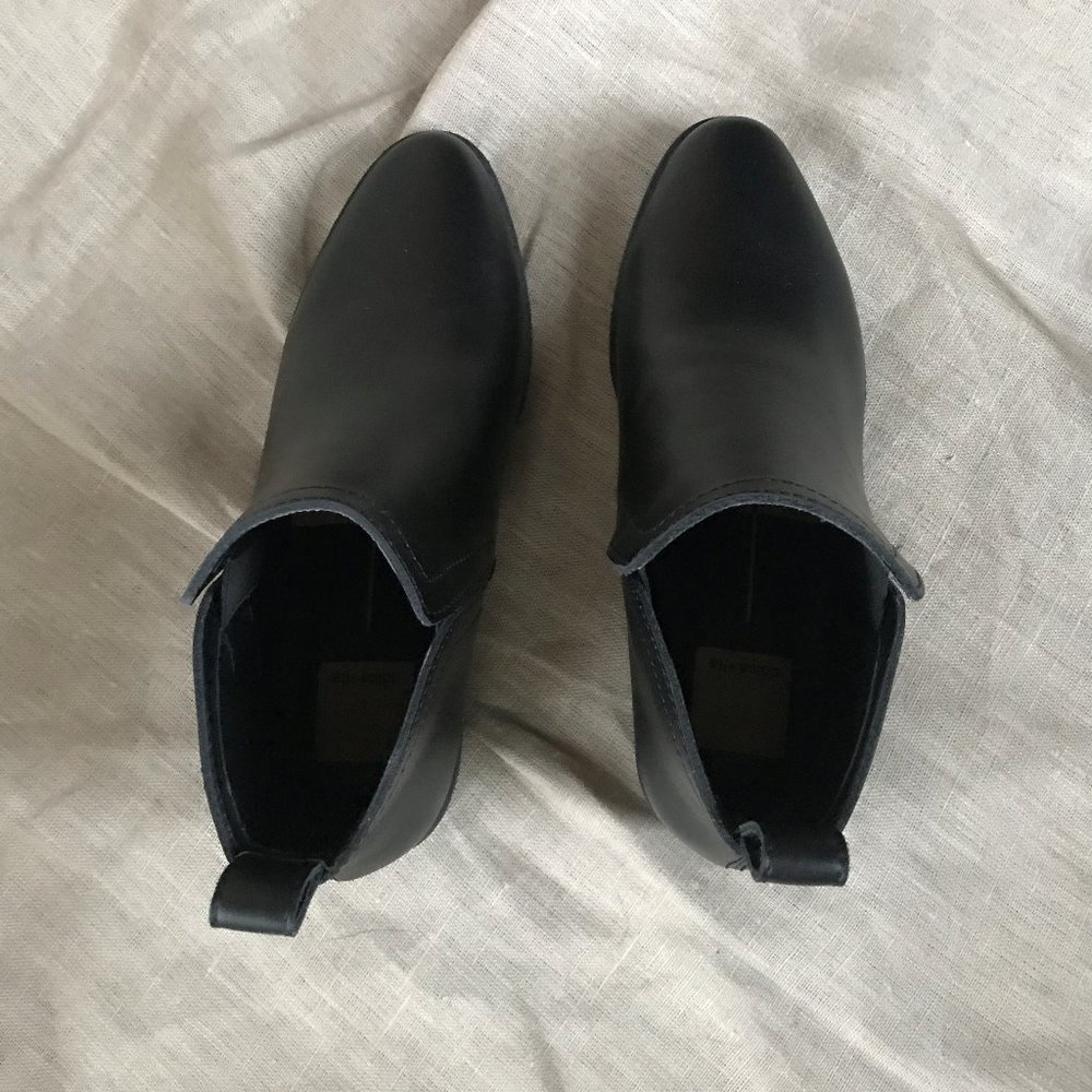 Dolce Vita Tivon Black Slip on Booties in Onyx - Picture 10 of 13